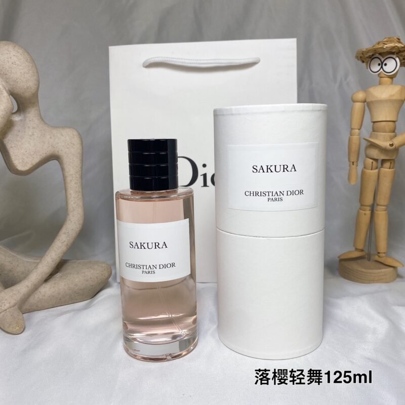 Falling Cherry Blossoms Dance Dior Sakura Cherry Blossom Unisex Perfume 125ml