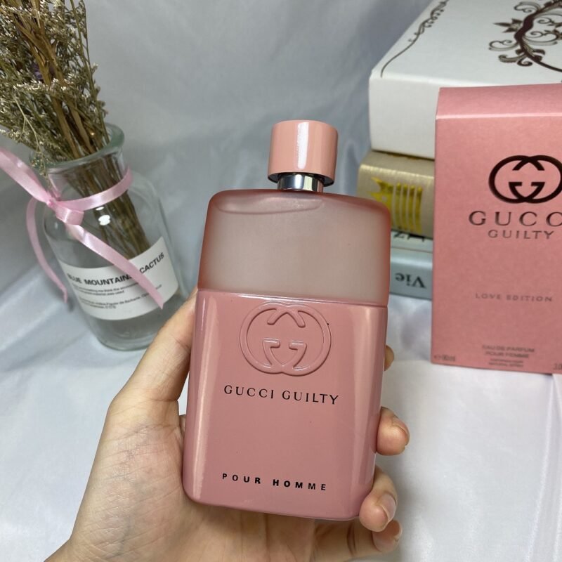 Gucci Sin LOVE 2020 Valentine's Day Limited EDITION Couple Perfume LOVE EDITION Pink Bottle for Women 90ml