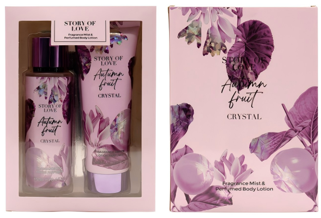 BT001 250ML BodyMist+236ML Body Lotion Scents near Victoria's Secret  BRIGHT VIOLET