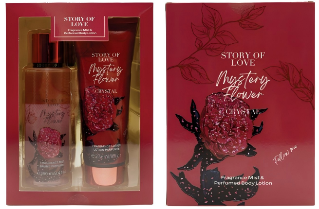 BT006 250ML BodyMist+236ML Body Lotion Scents near  Victoria's Secret  MYSTIC FOVER