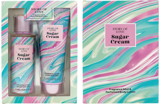 BT010 250ML BodyMist+236ML Body Lotion Scents near Victoria's Secret  CANDY BABY