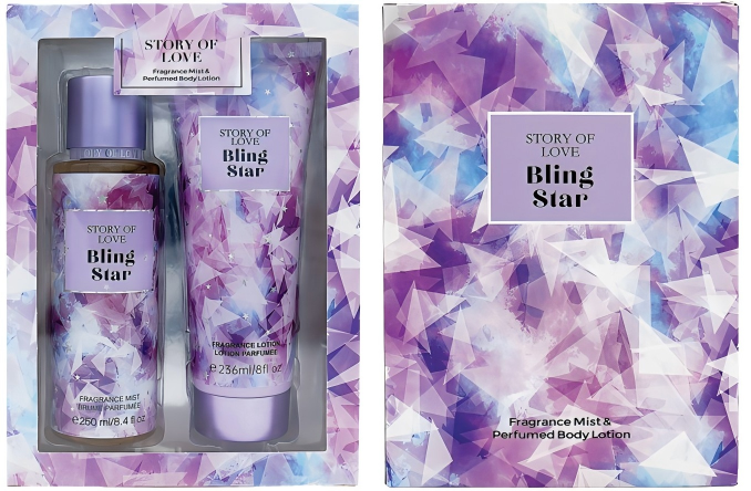 BT012 250ML BodyMist+236ML Body Lotion Scents near Victoria's Secret  SUGAR HIGH