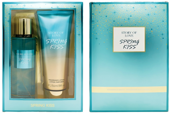 BT017 250ML BodyMist+236ML Body Lotion Scents near  Victoria's Secret  AQUA KISS
