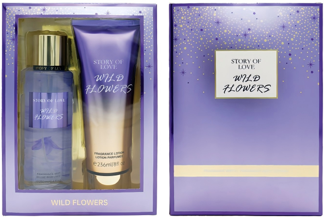 BT021 250ML BodyMist+236ML Body Lotion Scents near Victoria's Secret  LAVENDER CLOUD