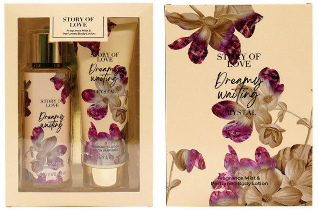 BT002 250ML BodyMist+236ML Body Lotion Scents near Victoria's Secret  BARE VANILA