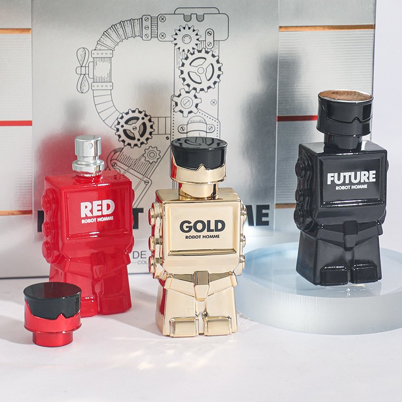 Men's High-End Robot Set Perfume Wood Tone Men's Fragrance Perfumes Wholesale Customization