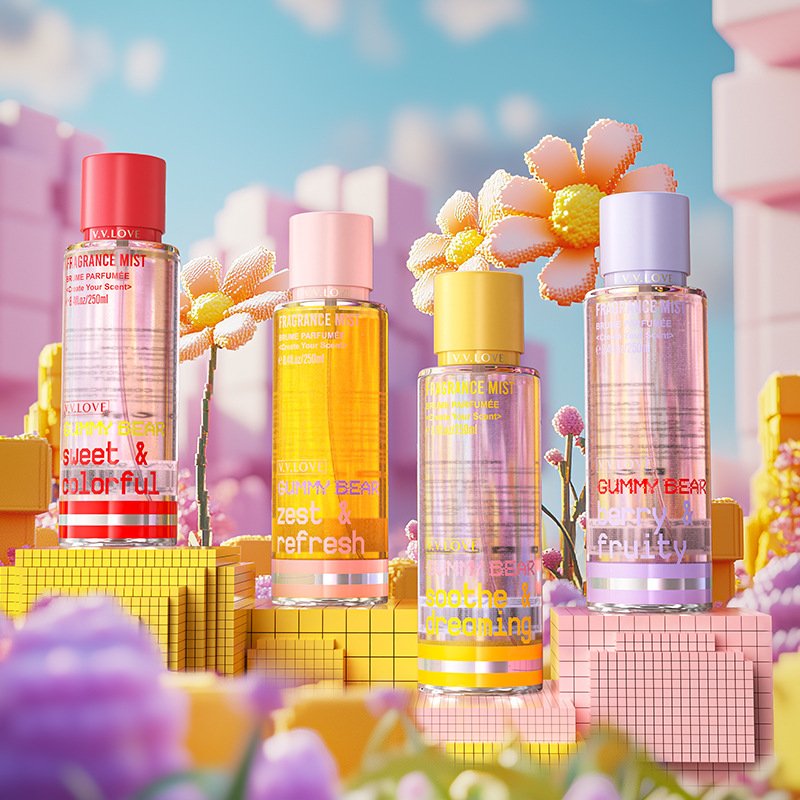 250ML Hot Sale Perfume Body Spray Bodymist Floral Fragrance Women's Perfumes