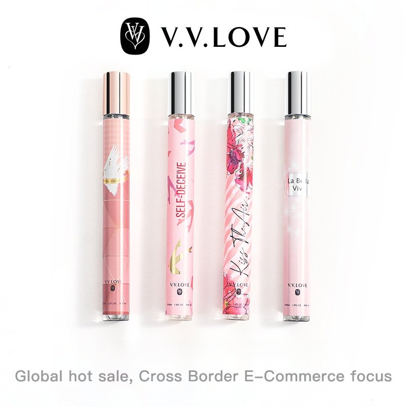V.V.LOVE 35ml Perfume Female Fragrance Floral Notes Small Test Tube Ladies Perfumes Wholesale
