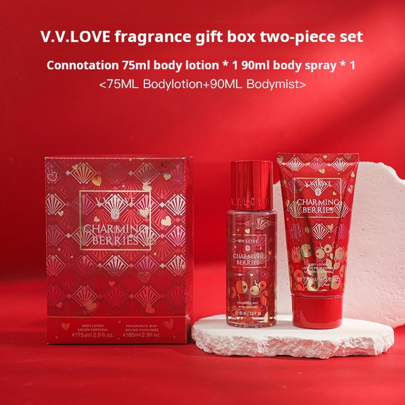 Women's Perfume Set Fruity Fragrance Women's Fragrance Holiday Gift Box Perfume Customized