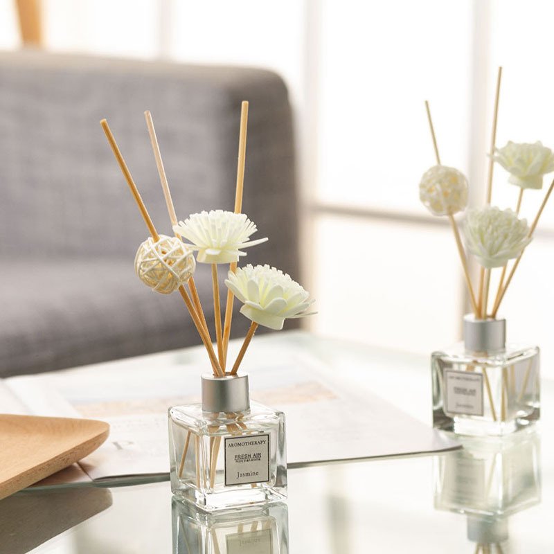 50ml No Fire Aromatherapy Essential Oil Dried Flower Rattan Sandalwood Incense Incense Home Bedroom Aromatherapy