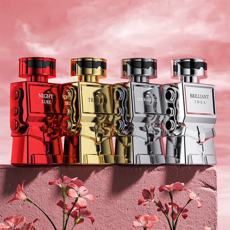 100ml Perfume Robot Wood Toned Eau De Toilette Long-Lasting Men's Perfume Wholesale Perfumes Customized