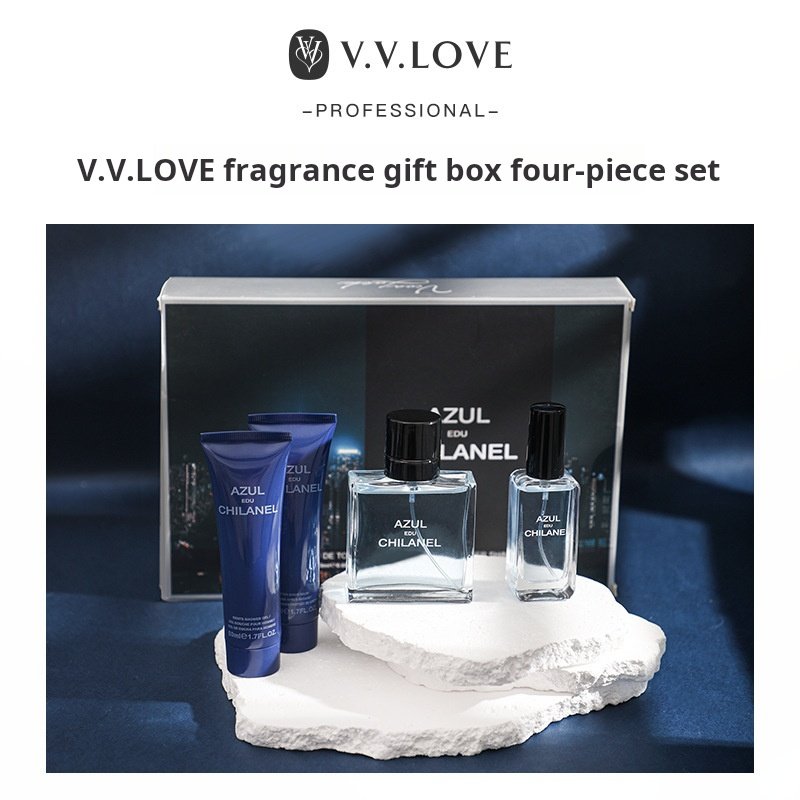 Christmas Father's Day Men's Perfume Set Gift Box Wholesale Perfume