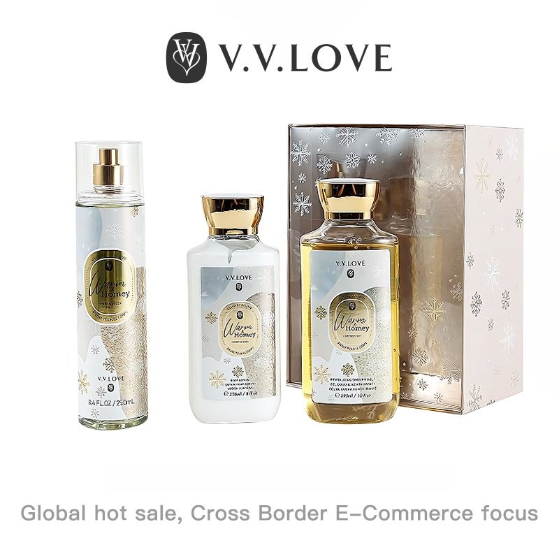 Fragrance Body Lotion Body Wash Set Women's Fragrance Perfumes Foreign Trade Women's Perfume Wholesale