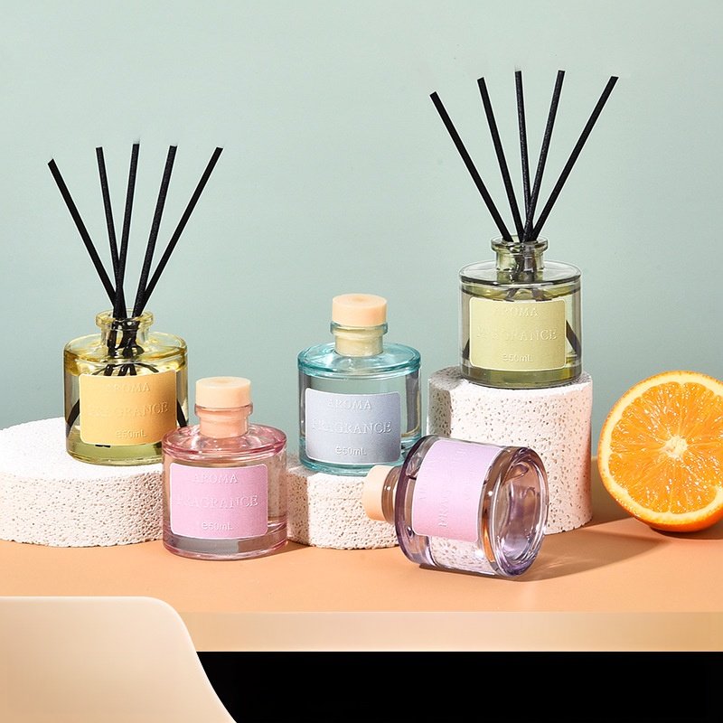 50ml Explosive Fresh Fireless Rattan Aromatherapy Indoor Long-Lasting Fragrance Car Air Freshener Toilet Bedroom Fragrance