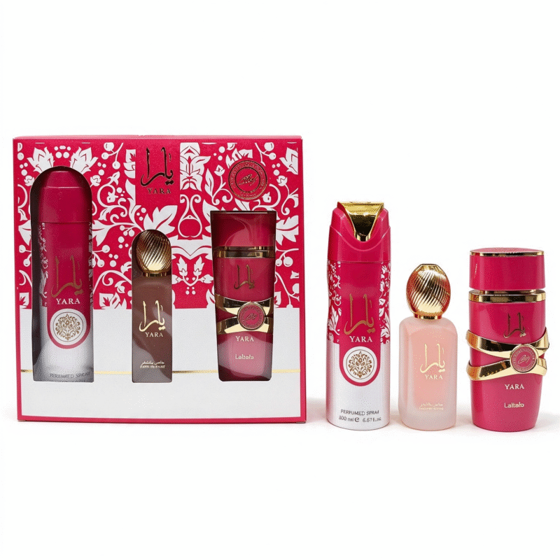 Lattafa Yara Candy Set of Three Combinations Gift Box